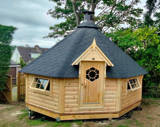 16.5 M² Grill Cabin - Grand Outdoor Gathering Space