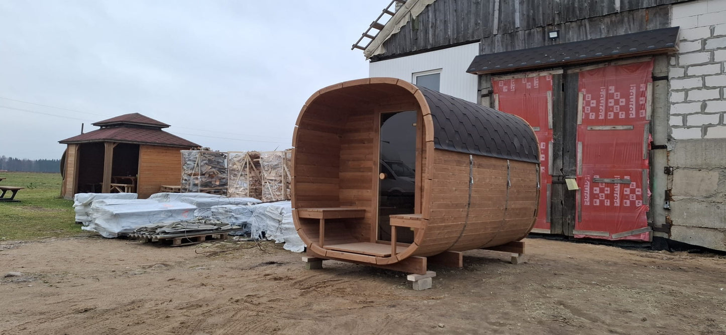 6.6 m² Sauna Cube – Compact Elegance for Relaxation
