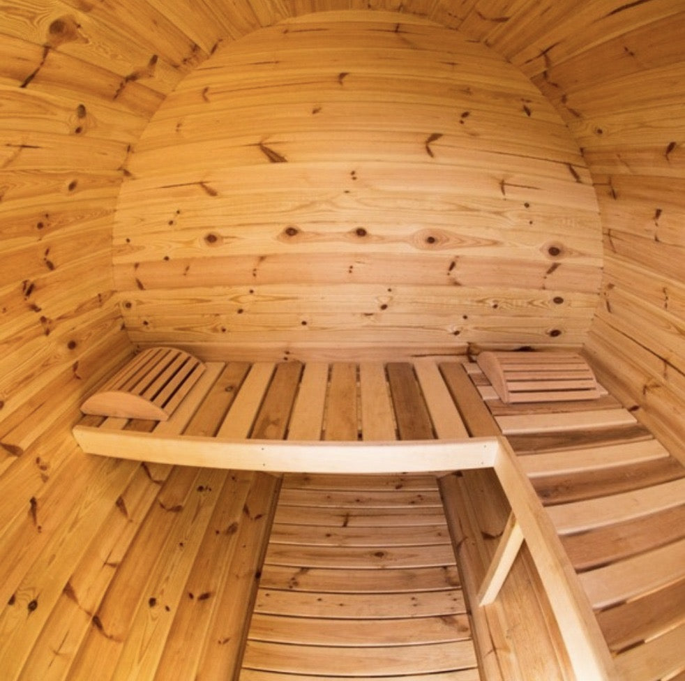 2.4m Barrel Sauna – Handcrafted in the UK | Sustainably Sourced Pine | 4-Week Lead Time