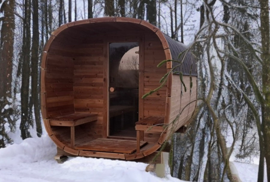 6.6 m² Sauna Cube – Compact Elegance for Relaxation