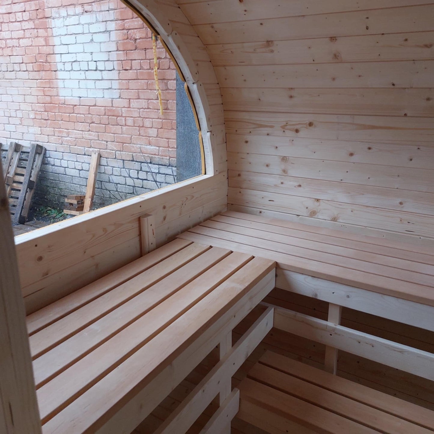8.8 m² Pinewood Sauna Haven – Relaxation & Comfort Combined
