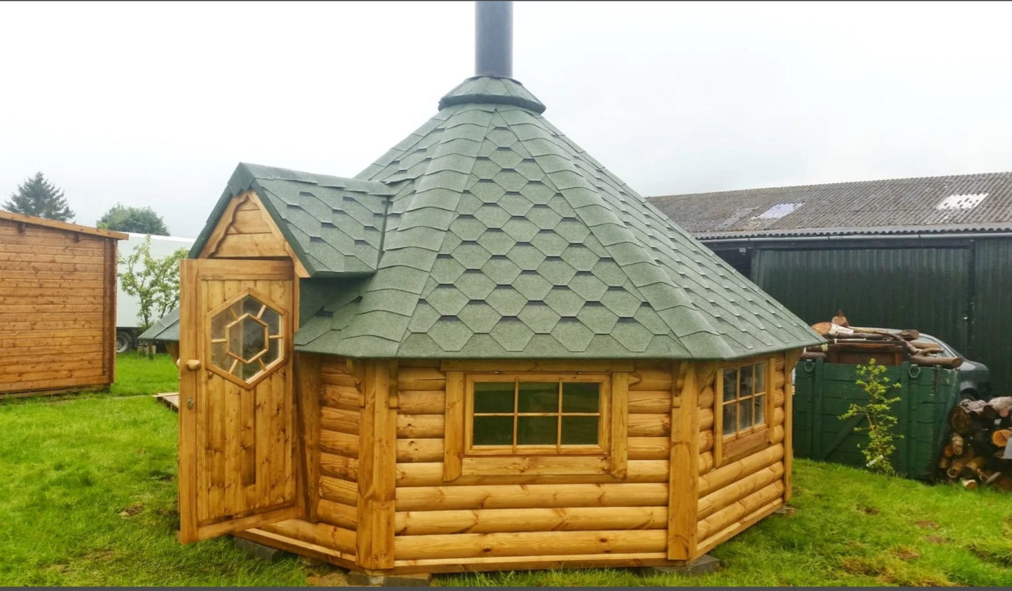 14.9 m² Grill Cabin – Spacious Outdoor Entertaining