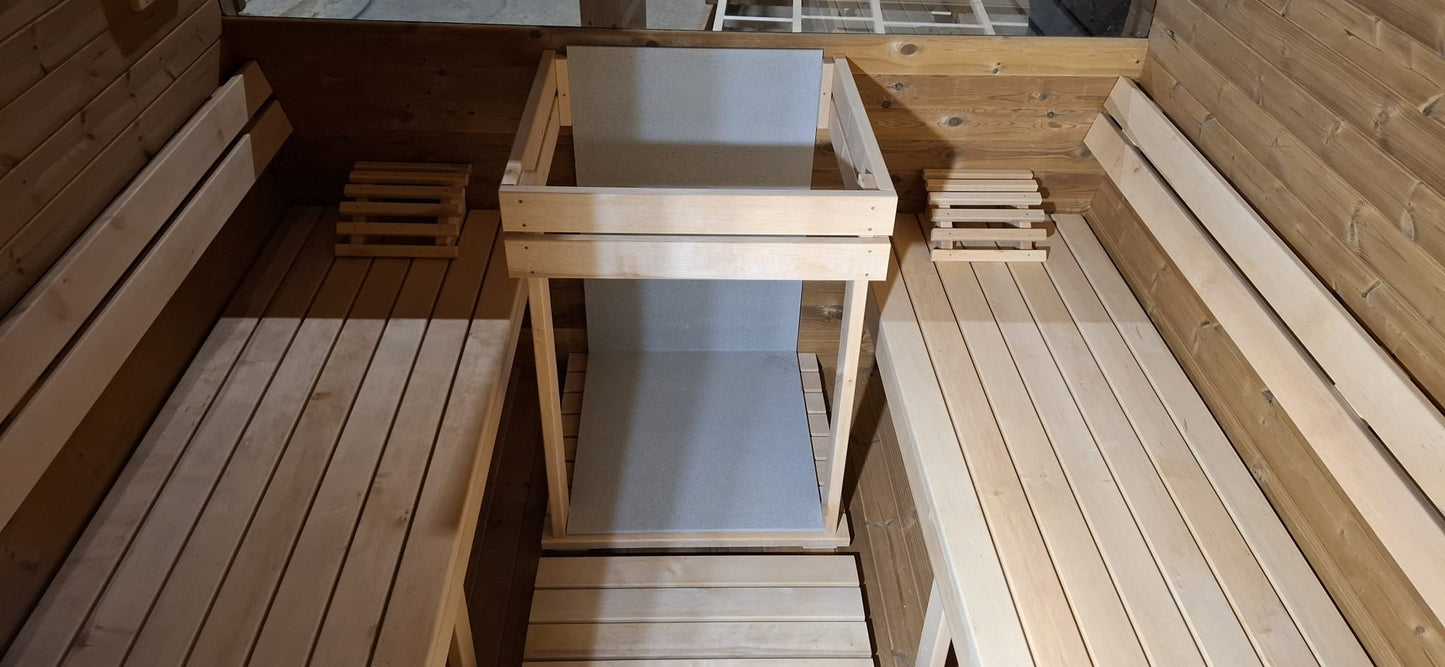6.6 m² Sauna Cube – Compact Elegance for Relaxation