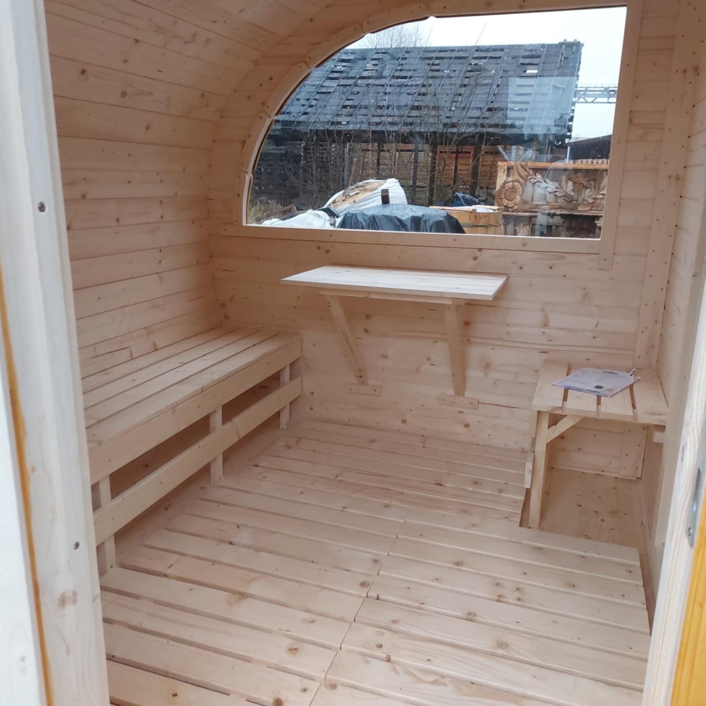 8.8 m² Pinewood Sauna Haven – Relaxation & Comfort Combined