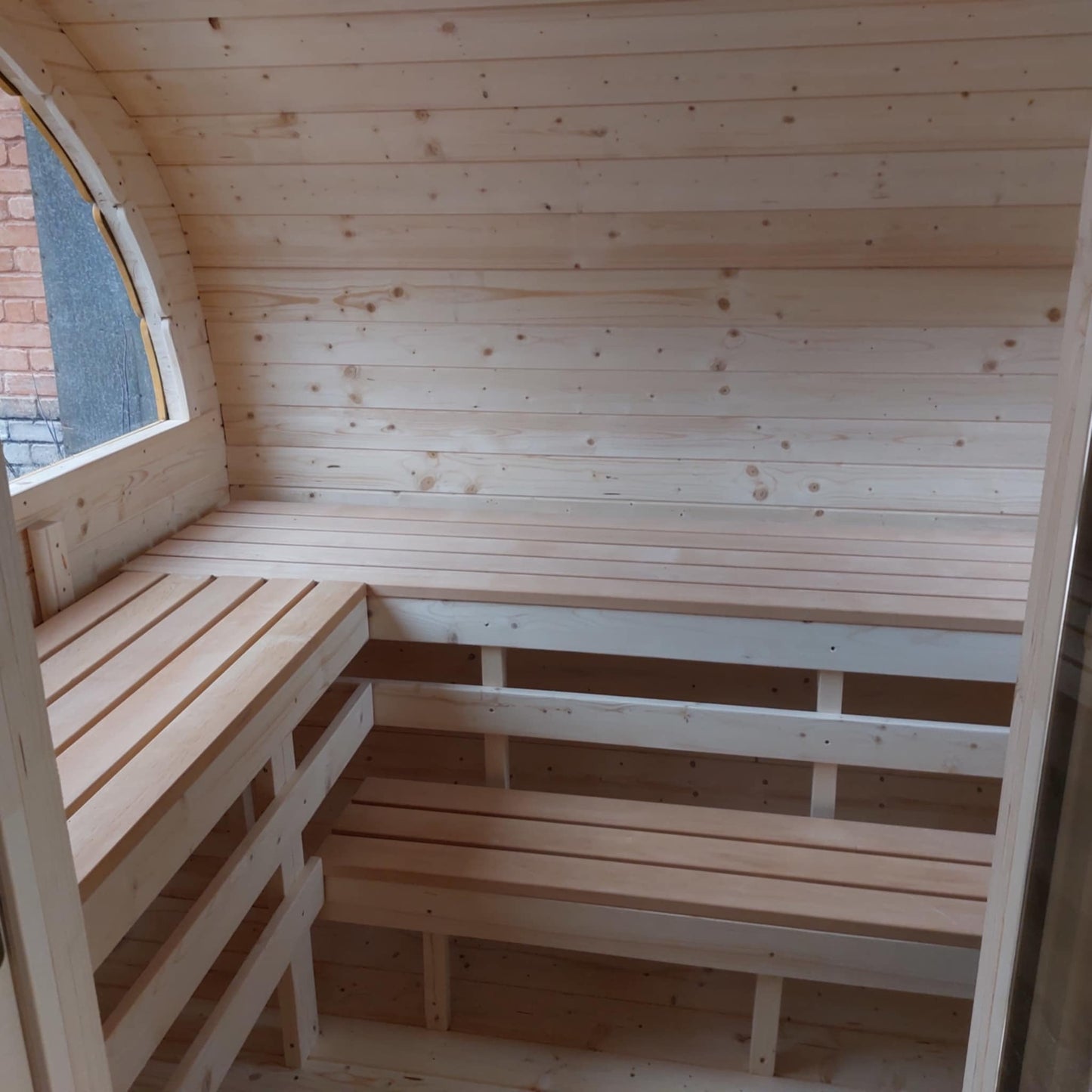8.8 m² Pinewood Sauna Haven – Relaxation & Comfort Combined