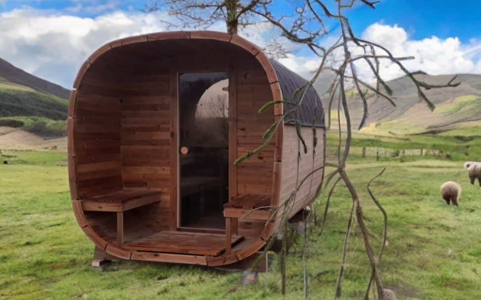 6.6 m² Sauna Cube – Compact Elegance for Relaxation