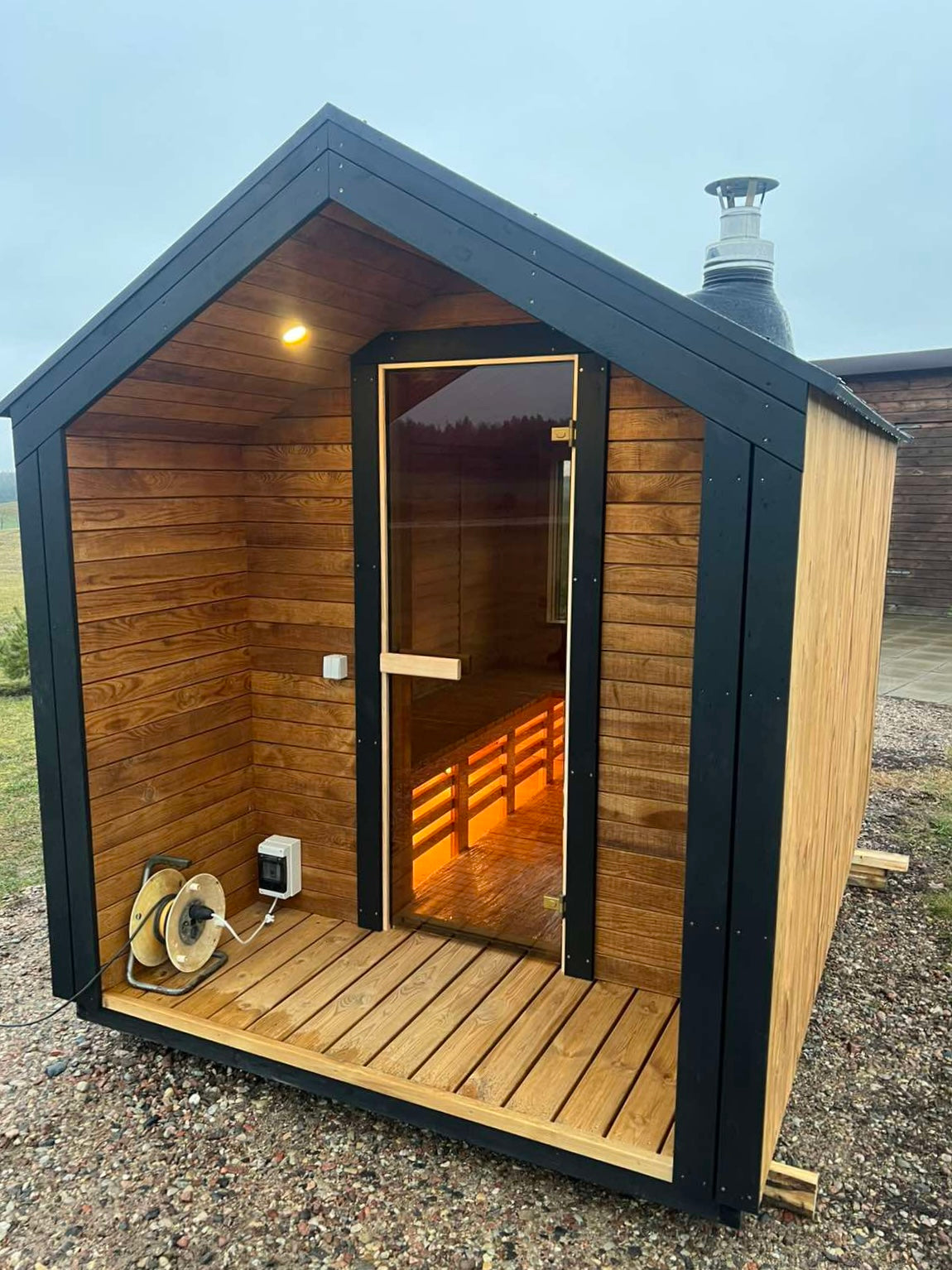 3.1m x 2.1m Thermo-Wood Sauna – Compact Luxury for Ultimate Relaxation