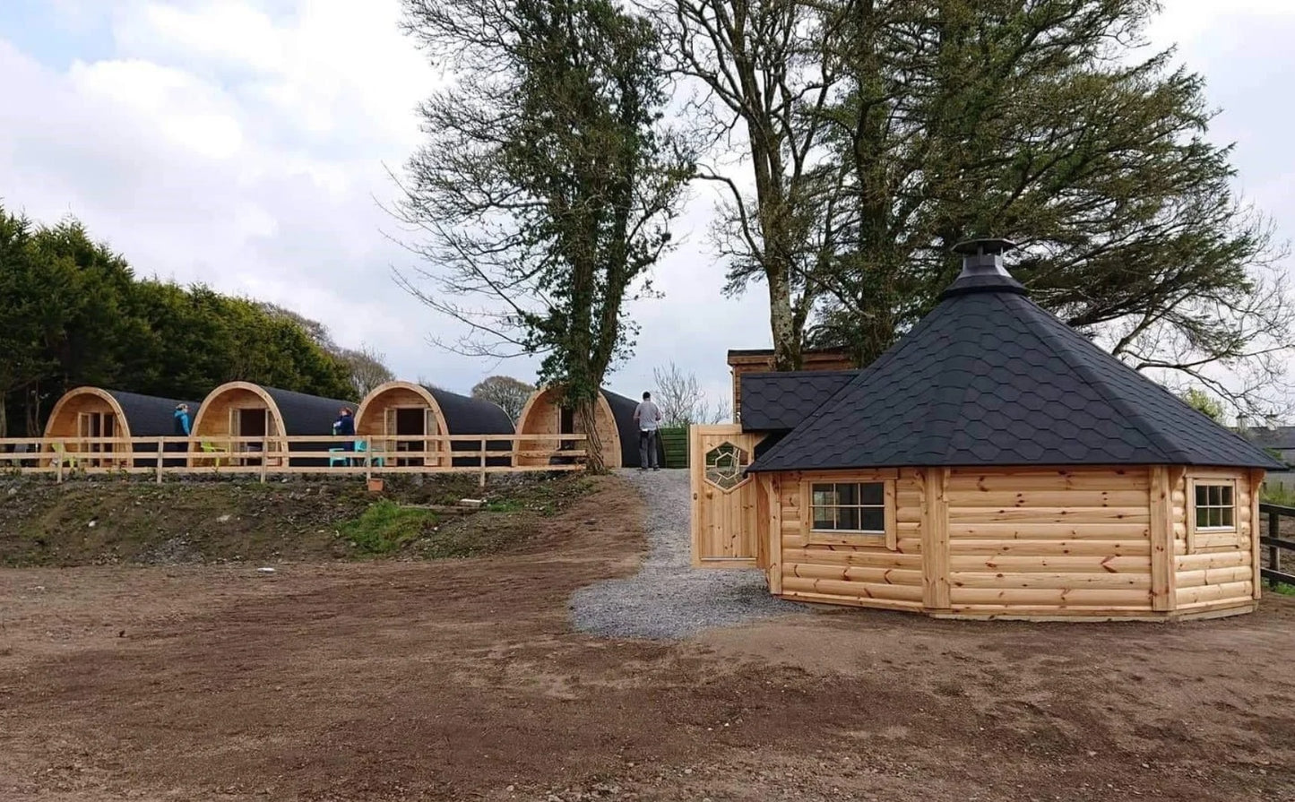 16.5 M² Grill Cabin - Grand Outdoor Gathering Space
