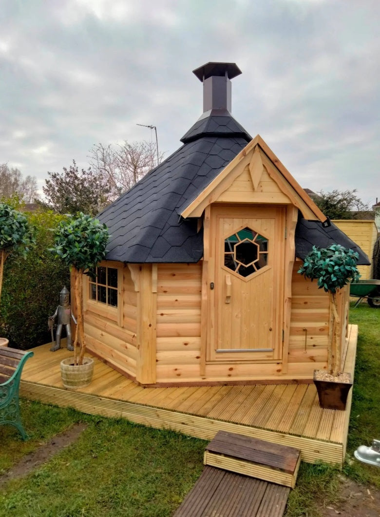 9.2 M² Grill Cabin - Stylish Garden Escape