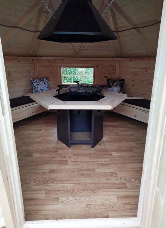 9.2 M² Grill Cabin - Stylish Garden Escape
