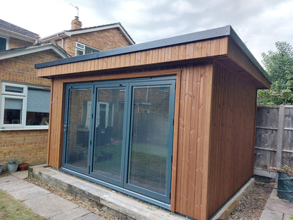 3m x 4m Insulated Garden Room (Office, Studio, Gym, or Summer House)