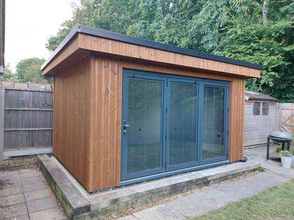 3m x 4m Insulated Garden Room (Office, Studio, Gym, or Summer House)