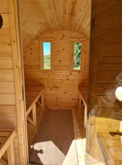 Barrel Sauna 3.0m x 1.97m